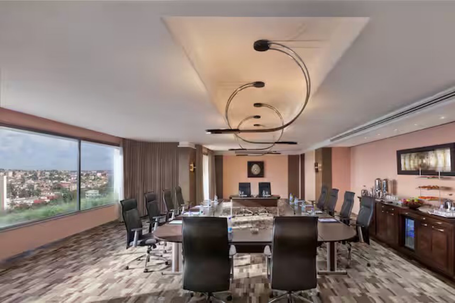 Salle avec vue